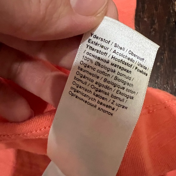 Mos Mosh coral v neck tee - Picture 5 of 7